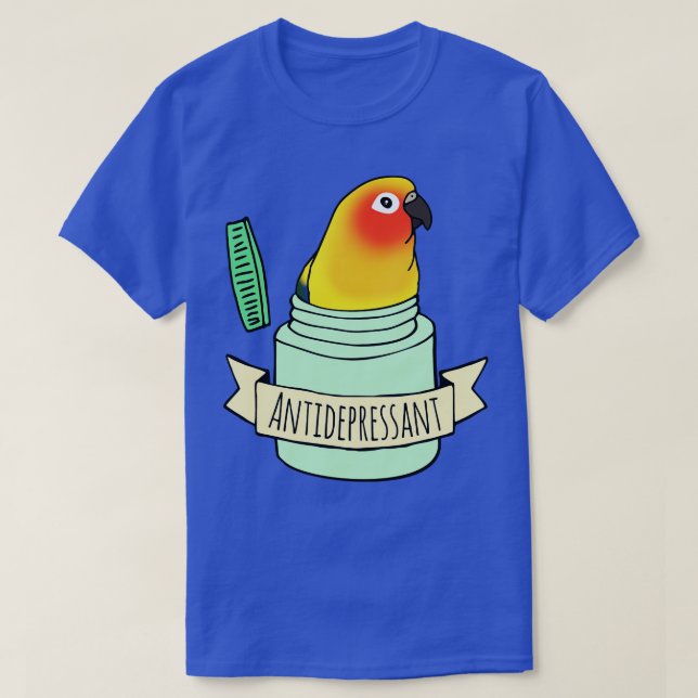 depressant sun conure T-Shirt (Design Front)
