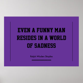 Depression and sadness poster
