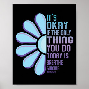 Depression Awareness Suicide Prevention 8 Poster