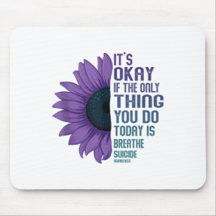 Depression Awareness Suicide Prevention Tank Top_7 Mouse Mat