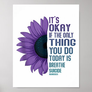 Depression Awareness Suicide Prevention Tank Top_7 Poster