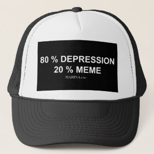 DEPRESSION/MEME - Trucker Hat