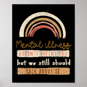 Depression Mental Health Awareness Poster