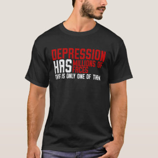 Depression Mental Health Mind Awareness T-Shirt