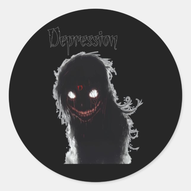Depression Sticker  (Front)