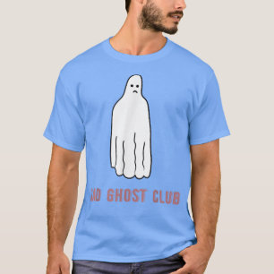 Depression Support Sad Ghost Mental Health Aware T-Shirt