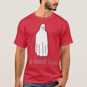 Depression Support Sad Ghost Mental Health Aware T-Shirt