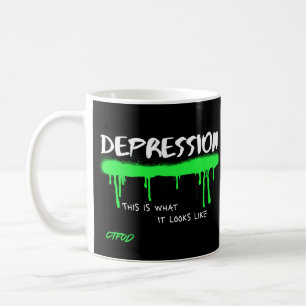 Depression: This Is What It Looks Like Mug CTFOD