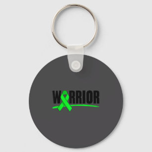 Depression Warrior Ribbon Mental Health Awareness  Key Ring