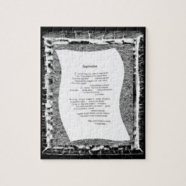 Deprivation Jigsaw Puzzle (Vertical)