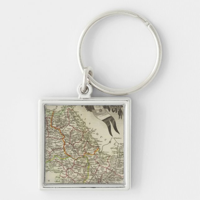 Dept About L'Isere Key Ring (Front)