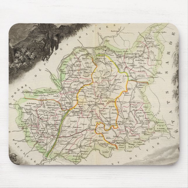 Dept About Low Alps Mouse Mat (Front)