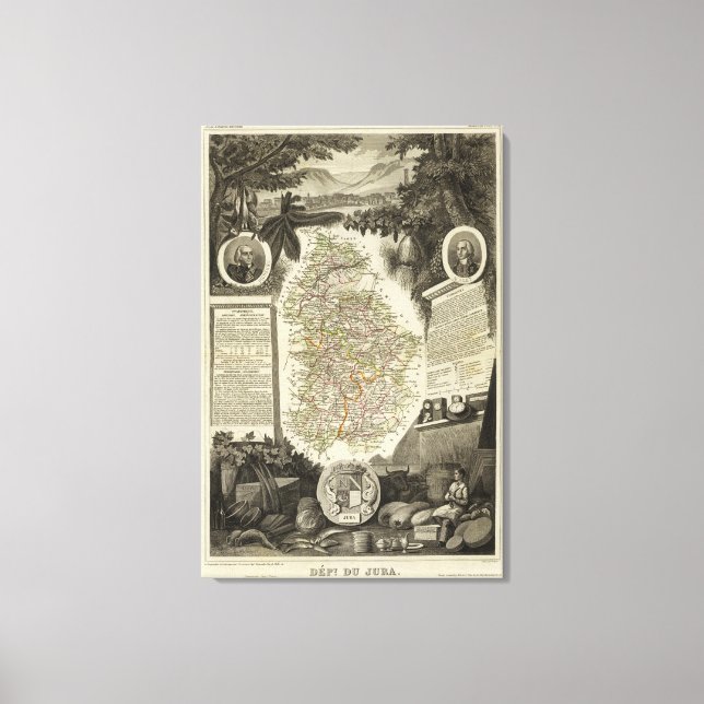 Dept Any Jura Canvas Print (Front)