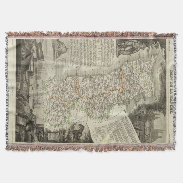 Dept Any Sleeve Throw Blanket (Front)