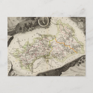 Dept De Hautes Alpes Postcard
