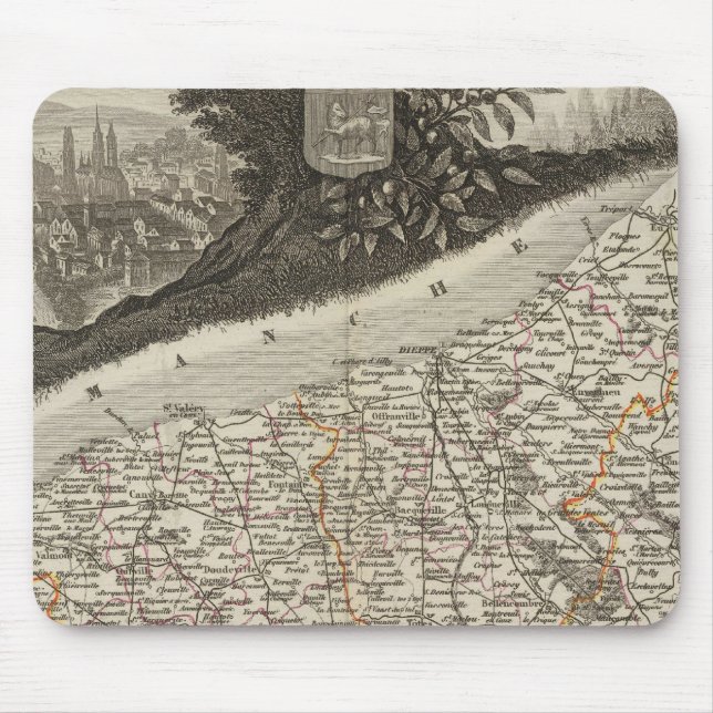 Dept. De La Siena Bottom Mouse Mat (Front)