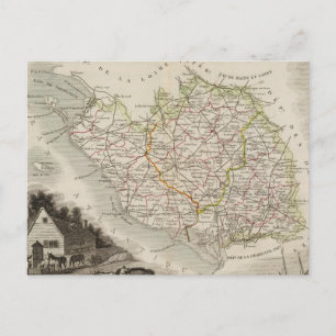 Dept. De La Vendee Postcard