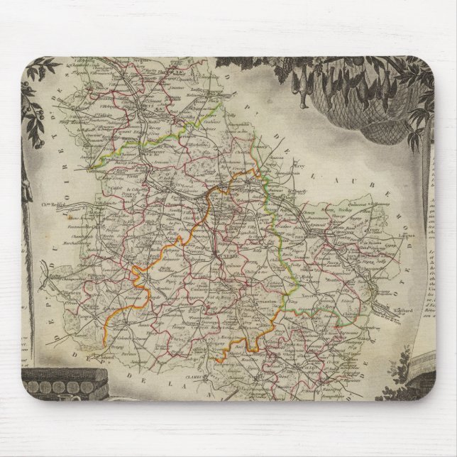 Dept De Lyonne Mouse Mat (Front)