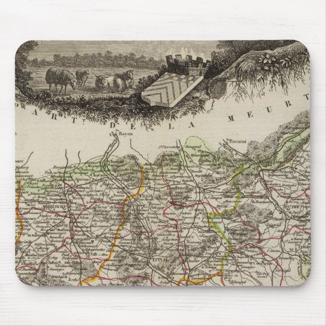 Dept Des Vosges Mouse Mat (Front)