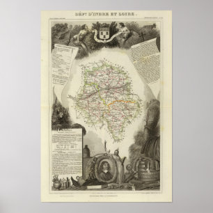 Dept D'Indre and Dormouse Poster