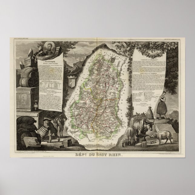 Dept. Du Haut Rhin Poster (Front)