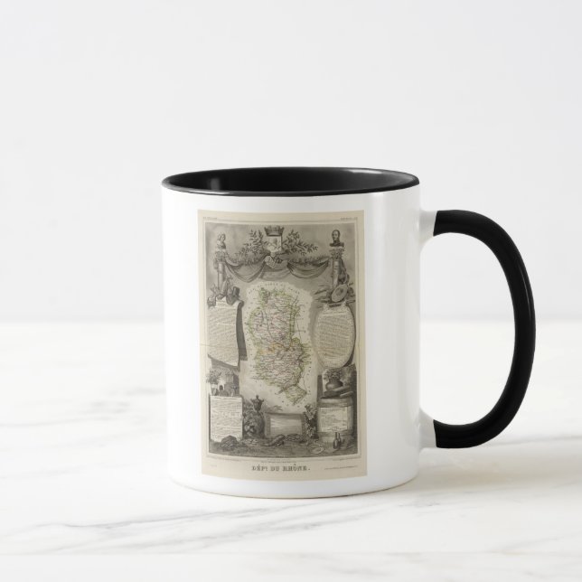 Dept Du Rhone Mug (Right)