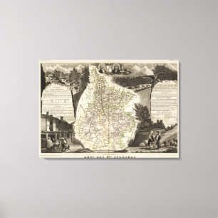 Dept Of Htes Pyrenees Canvas Print
