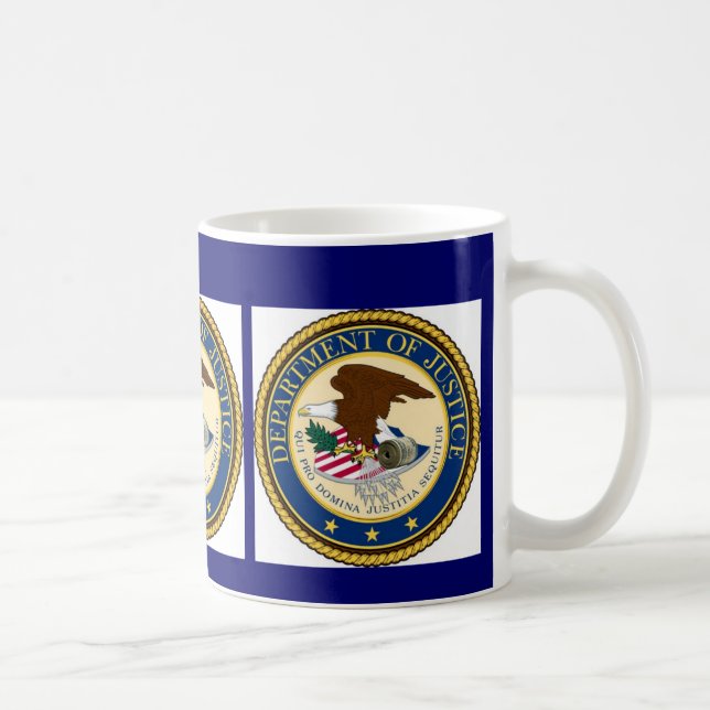 DEPT OF JUSTICE MUG (Right)