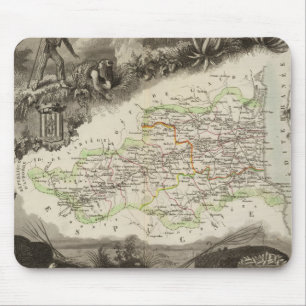 Dept of Pyrenees Orles Mouse Mat