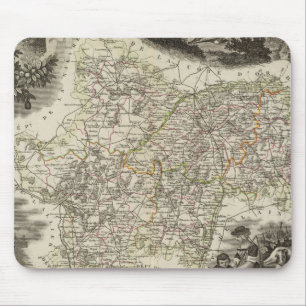 Dept of Saone et Loire Mouse Mat