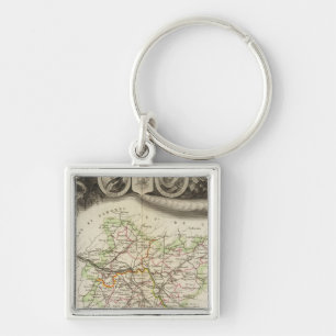 Dept Of Tarn et Garonne Key Ring