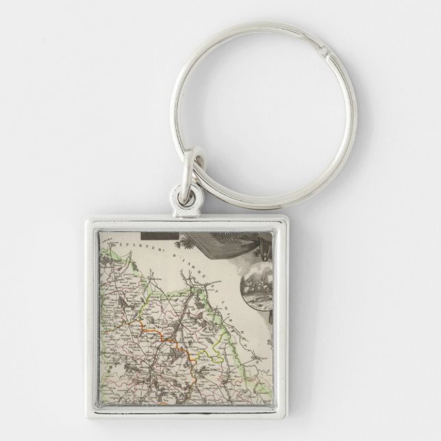 Dept Of Vienna Key Ring (Front)