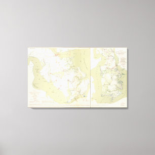 Dept of Virginia, Yorktown to Williamsburg Canvas Print