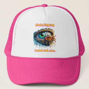 Depths of Deception A Crabs Lair Within an Eye Trucker Hat