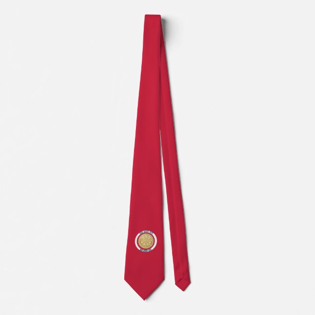 Deputy Chief 4 Bugle Custom Necktie (Front)