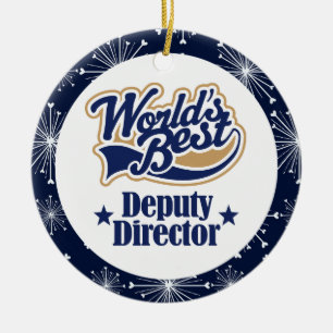 Deputy Director Gift Ornament