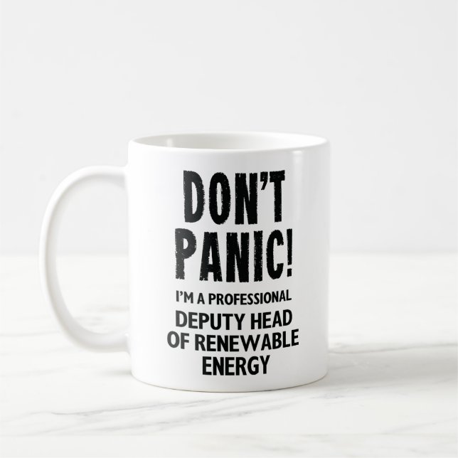Deputy Head of Renewable Energy Coffee Mug (Left)