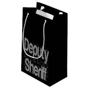 Deputy Sheriff Extraordinaire Small Gift Bag