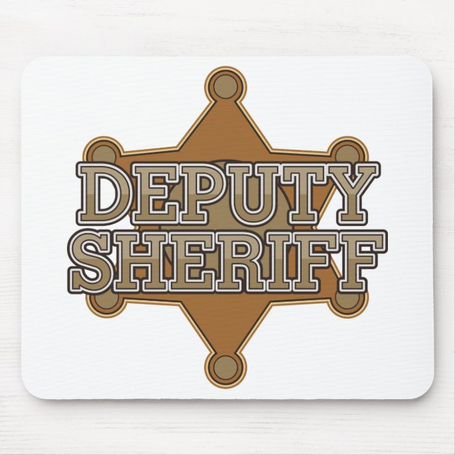 Deputy Sheriff Mouse Mat (Front)