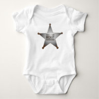 Deputy Sheriff Police Baby Bodysuit