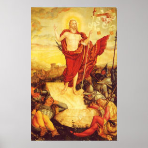 Der-Auferstandene by Lucas Cranach (1558) Poster