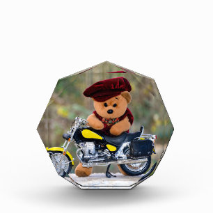 Der  Biker  - Teddy   - Photo Block