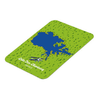 Der chantecoq France lake map Magnet