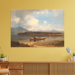 Der Chiemsee Im Herbst Canvas Print
