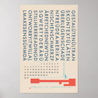 der EVERLÄSTING KÄLENDER von FLOMM Poster