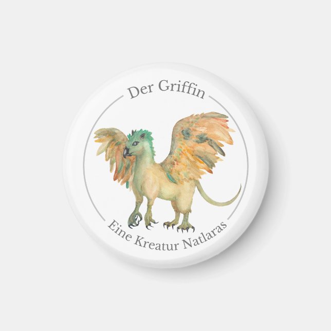 Der Griffin - Eine Kreatur Natlaras Magnet (Front)
