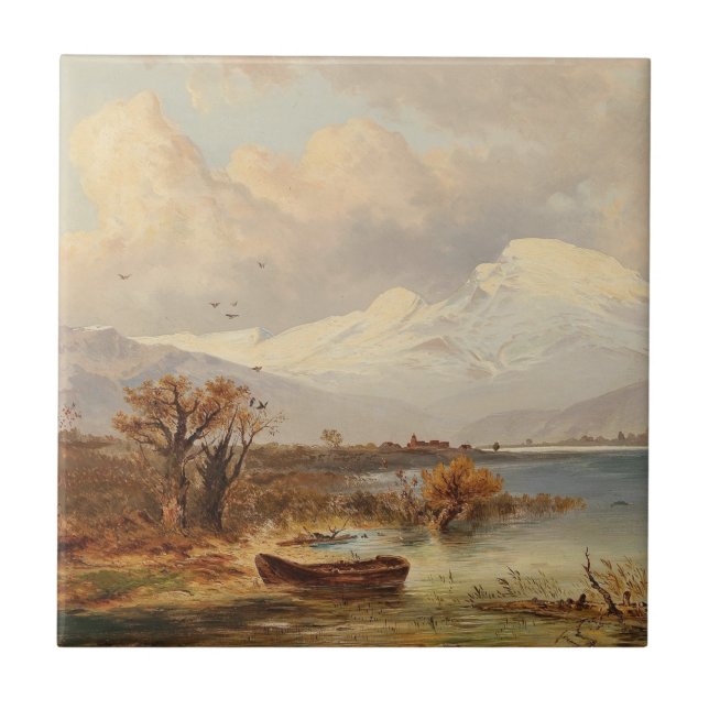 Der Haider See – Emil Barbarini Tile (Front)