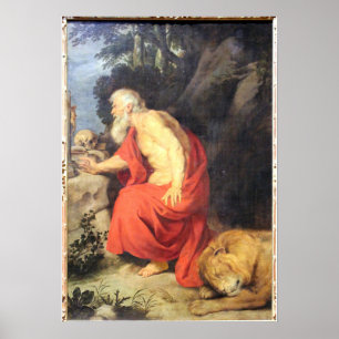 Der Heilige Hieronymus Poster