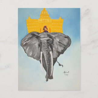 Der Indische Gesandte Postcard