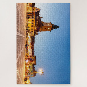 Der Marktplatz von Brasov in Rumänien Jigsaw Puzzle